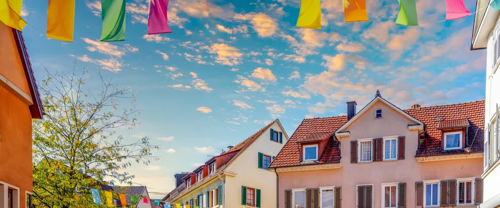 Blick auf Bietigheim-Bissingen