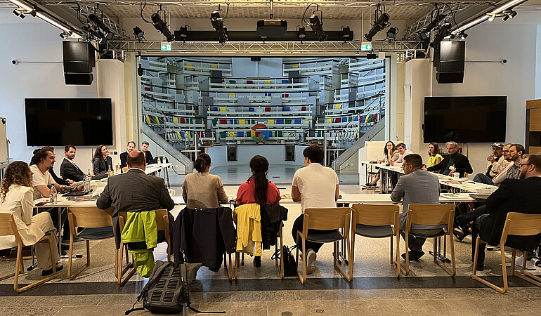 Unsere Abgeordneten zu Besuch bei Google