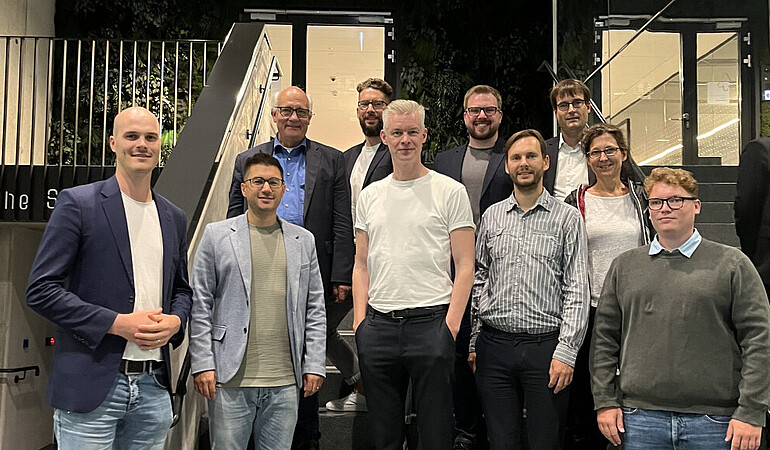 Unsere Abgeordneten zu Besuch auf dem GovTech Campus