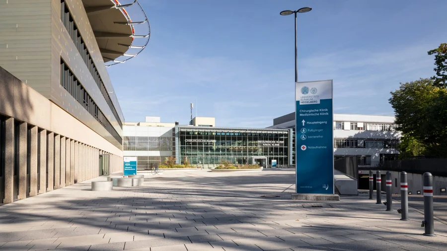 Blick auf Universitätsklinikum Heidelberg