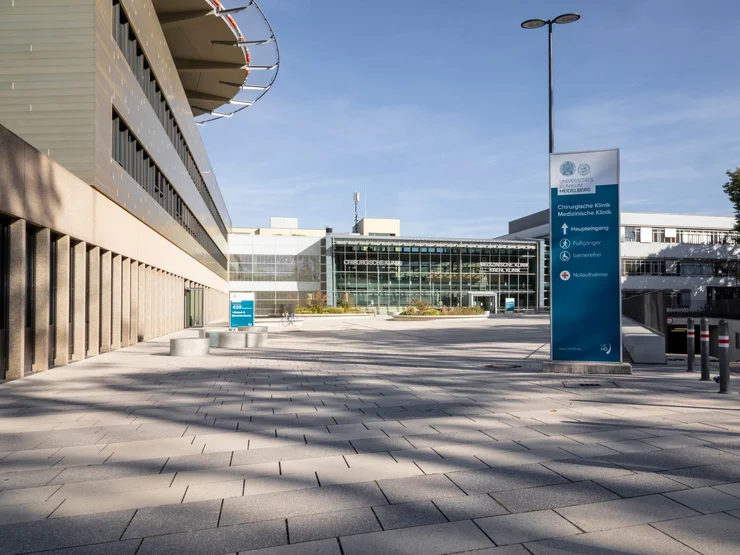 Blick auf Universitätsklinikum Heidelberg