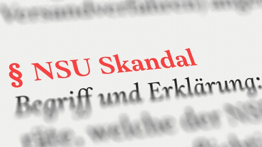Symbolbild zum NSU Skandal