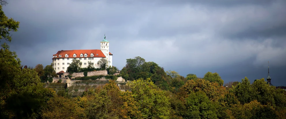 Blick auf Schloss Kaltenstein in Vaihingen / Enz