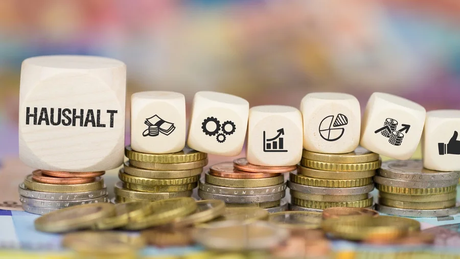 Symbolbild zum Thema Geld und Haushalt.