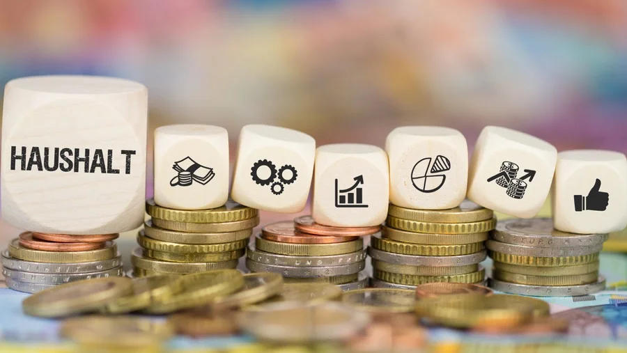 Symbolbild zum Thema Geld und Haushalt.