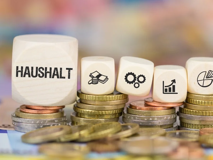 Symbolbild zum Thema Geld und Haushalt.