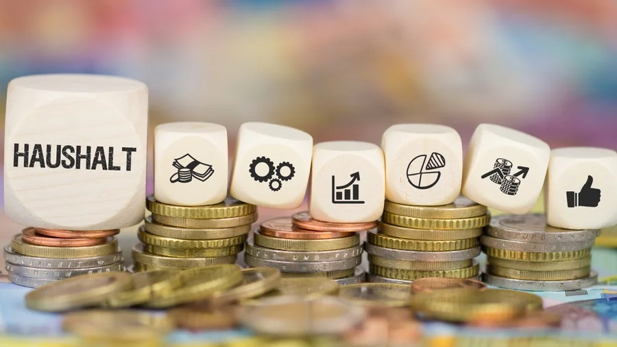 Symbolbild zum Thema Geld und Haushalt.