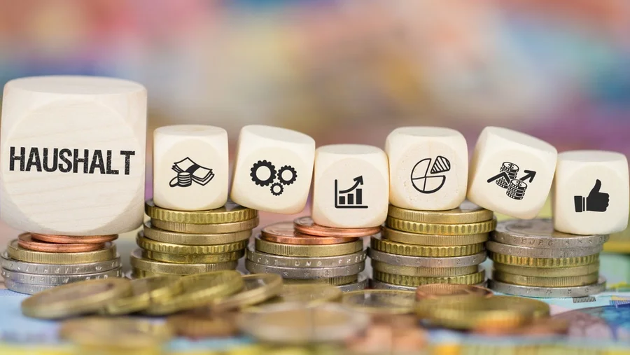 Symbolbild zum Thema Geld und Haushalt.